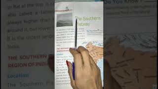 Southern plateau of India Class4social studies forever book ch5 [upl. by Kiele933]