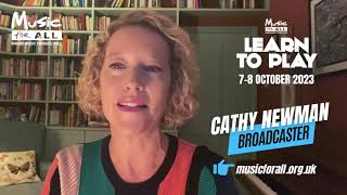 Hear why Channel 4 News presenter Cathy Newman thinks you should get involved in Learn to Play [upl. by Ardisi]