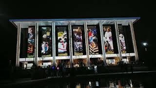 Enlighten festival National Library of Australia 03 March 2023 Canberra [upl. by Dream]