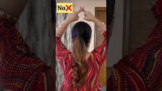 Stop doing like this❌✨ hair hairstyle shorts ytshorts trending subscribe hairtutorial [upl. by Eloise]