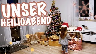 Der Weihnachtsmann war da 🎅🏻 UNSER HEILIGABEND [upl. by Aloeda465]