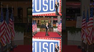 USO Salute Gala 🇺🇸 Dress jovani Handbag Creations by Niki Lassiter [upl. by Legna]