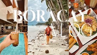 BORACAY Summer in October 2023🏝️⛅️🩵Favorite FOOD Spots GLOOMY Island Days Astoria BREAKFAST [upl. by Lilaj]