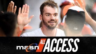 Trey Mancini opens up about chemo treatments in The Players Tribune  MASN All Access [upl. by Aneerhs]