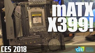 microATX Threadripper Motherboard Say what [upl. by Gallagher]