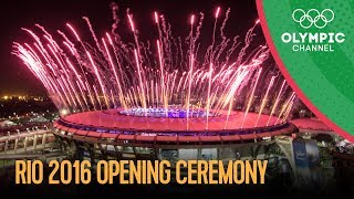 Rio 2016 Opening Ceremony Full HD Replay  Rio 2016 Olympic Games [upl. by Nelyk]