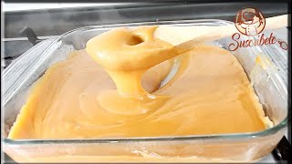 HAZ DULCE DE LECHE CASERO  CON 3 INGREDIENTES  FÁCIL Y RAPIDO [upl. by Crowley]