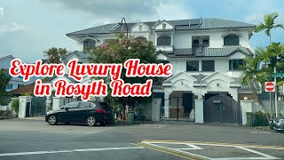 Explore Luxury House in Rosyth Road  khám phá khu nhà trệt đắt đỏ ở Singapore  Tuoi Singapore [upl. by Niles537]