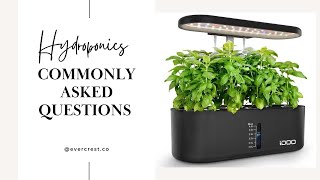 Commonly Asked Hydroponic Questions  Update on the iDOO 10 Pod System  EverCrest [upl. by Esadnac]