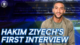 Hakim Ziyechs First Interview  Welcome To Chelsea  Exclusive [upl. by So]