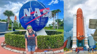 NASA’s Kennedy Space Center Florida Vlog 60th Anniversary Exploring Exhibits amp Attractions [upl. by Suilenrac28]