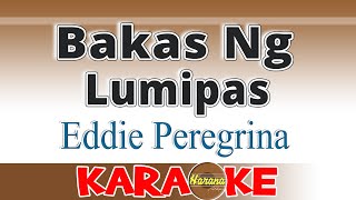 Bakas Ng Lumipas  Eddie Peregrina KARAOKE [upl. by Tarsus]