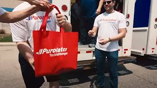 Purolator Tackle Hunger Supports Guelph Food Bank [upl. by Jeannie284]