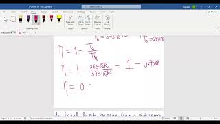 Calculate the EFFICIENCY of an IDEAL HEAT ENGINE in this Thermodynamic Question  PHYSICAL CHEM [upl. by Lotsirk]