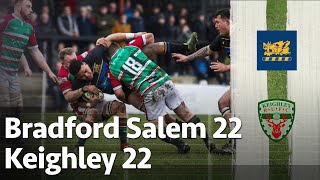 Bradford Salem v Keighley  Match Highlights  Counties 1 Yorkshire [upl. by Arnuad678]