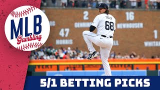 MLB Betting Predictions 5124  MLB Betting Picks [upl. by Bay321]