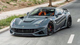 Novitec Ferrari F12 NLargo only exhaust sound V12 Heaven [upl. by Will]