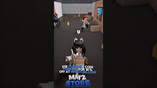 2 CHOPPA 2 SHORTS MM2 MONTAGE roblox robloxedit [upl. by Kerby]