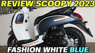 REVIEW‼️SCOOPY 2023 FASHION BLUE [upl. by Marco794]