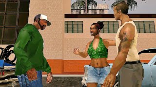 CJs Sisters boyfriendo GTA SanAndreas 3 [upl. by Nicolai]