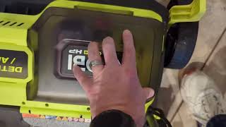 Ryobi 18v 14 Cordless Dethacther Aerator Airboost Technology Increases Lawn Health Review [upl. by Inele]