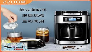 Fully Automatic American Coffee Makers American Drip Coffee Machine Integrated Coffee Bean Review [upl. by Cordie]