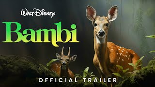 Bambi Live Action Trailer  First Look 2025  Release Date  Everything You Need To Know [upl. by Lednam]