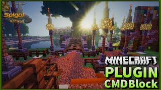 Tutorial Plugin CMDBlock  Bloquear comandos Minecraft [upl. by Annabal879]