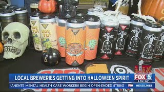 Local Breweries Getting Into Halloween Spirit [upl. by Aleik454]