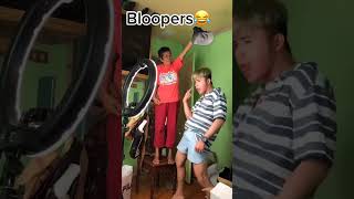 Bloopers hits 1M views on Tiktok 😍 shortsforyou reels shorts [upl. by Peper]