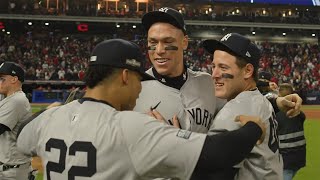 Inside the ALCS Raw footage of Yankees ALCS Game 5 win and clinch [upl. by Amelia]