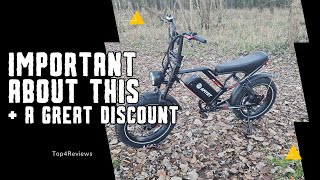 the AMYET S8 Electric Bike 2000W  Important details [upl. by Kittie914]