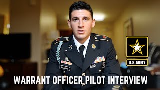 US Army Warrant Officer Pilot Interview Board Process  QampA [upl. by Niahs]