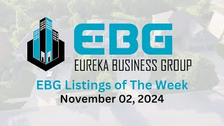 EBG Listings of The Week November 2 2024 [upl. by Girvin]