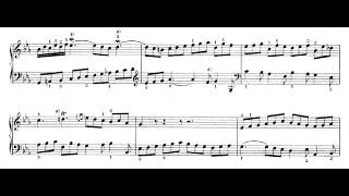 JSBachShort Fugue for two Voices c minor [upl. by Hube]