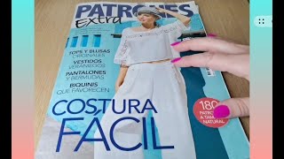 Revista patrones extra costura fácil [upl. by Ytteb]