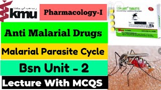 PharmacologyAntiMalarial Drugs PartIIMechanismSide and Adverse Effect [upl. by Michaela]