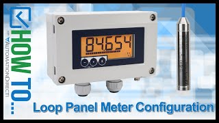 LPM1 Loop Panel Meter Configuration with FMX11Level Sensor  at AutomationDirect [upl. by Victory]