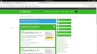 LibreOffice 7663 in Fedora 39 Change of the language package 31 minutes [upl. by Canice574]