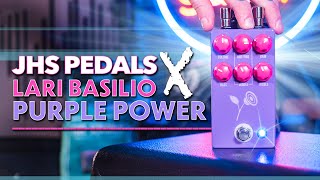 The Most Versatile Distortion Pedal  JHS x Lari Basilio Violet [upl. by Wolsniw727]