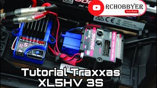 Traxxas XL5 3S HV TRX4  Como calibrar el ESC Seleccionar modos amp Comparación Trail vs Crawl [upl. by Aretina]