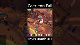 Albion Online Caerleon Fail Invis Bomb XD [upl. by Hairas]