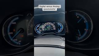 Changing between your analog and your digital speedometer in your new RAV4 toyotacar rav4hybrid [upl. by Block669]