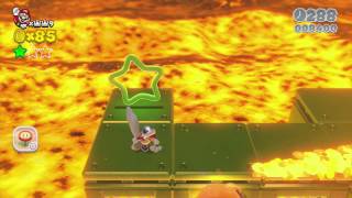 Super Mario 3D World  World Castle7 Green Star amp Stamp Guide [upl. by Gizela]