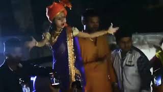 Dipali Borkar dancing on bajarang song [upl. by Ailsun]