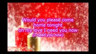 Chinese Melodies  Would You Please Come Home Tonight Lyrics [upl. by Ardnik]