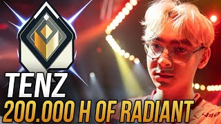 200000 HOURS OF RADIANT LOOK LIKE  TENZ  VALORANT HIGHLIGHTS [upl. by Petite]