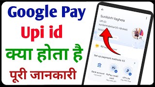 Google Pay UPI ID Kya Hota haiWhat is UPI ID [upl. by Adnak]