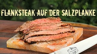 Flanksteak von der Salzplanke [upl. by Anemix]