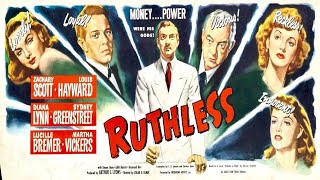 Ruthless 1948 Full Movie  Film Noir [upl. by Starkey684]